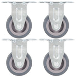 Vidaxl Roues fixes 4 ST 50 mm