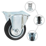 Vidaxl Fixed wheels 4 st 75 mm