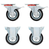 Vidaxl wheels 4 st 75 mm