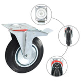 Vidaxl Rieder 4 St 200 mm