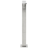 Vidaxl Garden Water Column Square 95 cm rustfrit stål