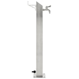 Vidaxl Garden Water Column Square 95 cm rustfrit stål