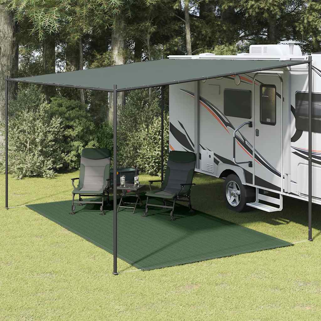 Vidaxl Tent carpet 250x400 cm HDPE green