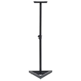 Stojany na monitory VidaXL 2 ks oceľovo čierne