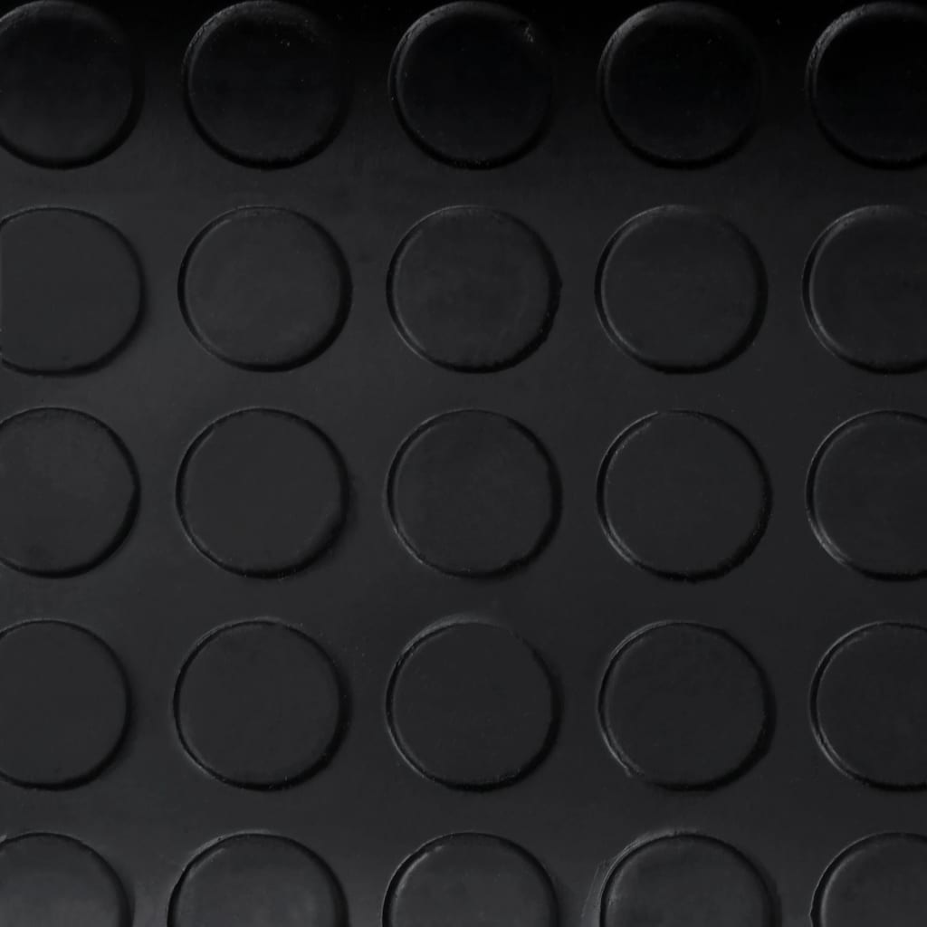 VIDAXL-Bodenmatte Anti-Schlupf 3 mm 1,5 x 4 m Gummipunkt