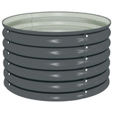 Spanter Vidaxl zvedl 80x80x44 cm galvanizovaná ocel šedá