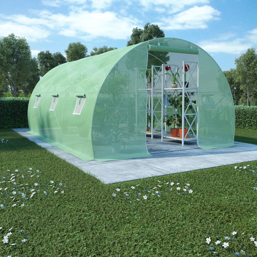 Vidaxl greenhouse 13.5 m² 450x300x200 cm