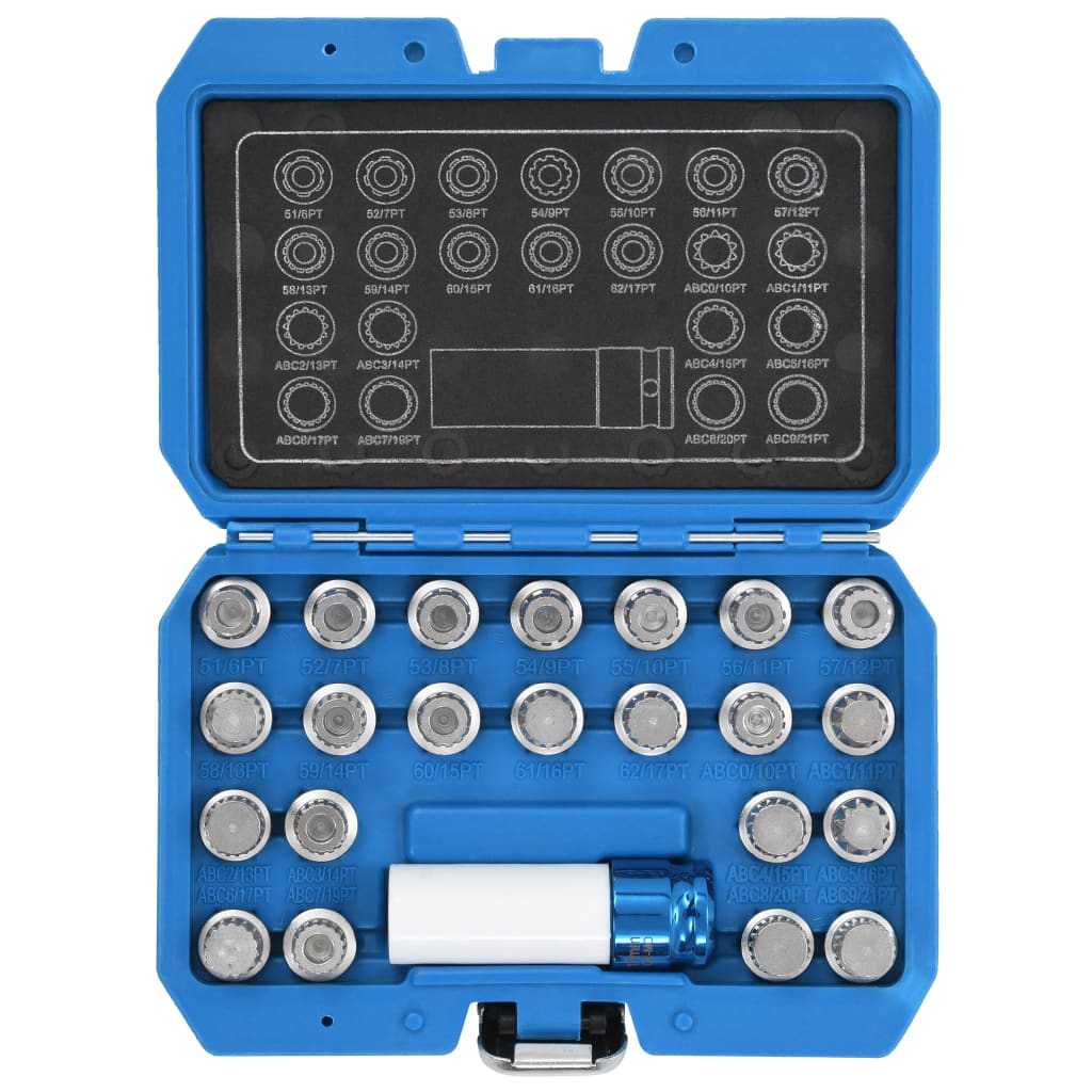Vidaxl 23-piece rim slot set for VAG