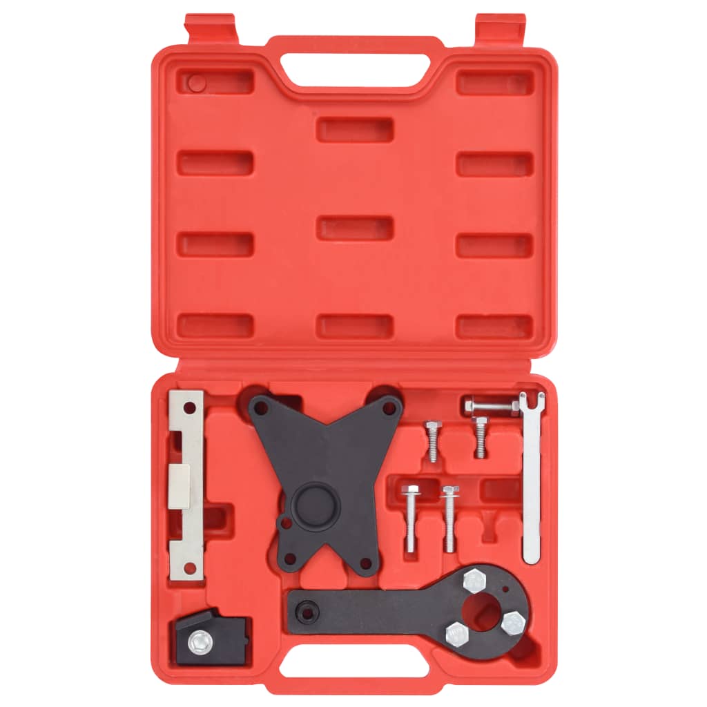 VidaXL 9-piece Motor adjustment tool set