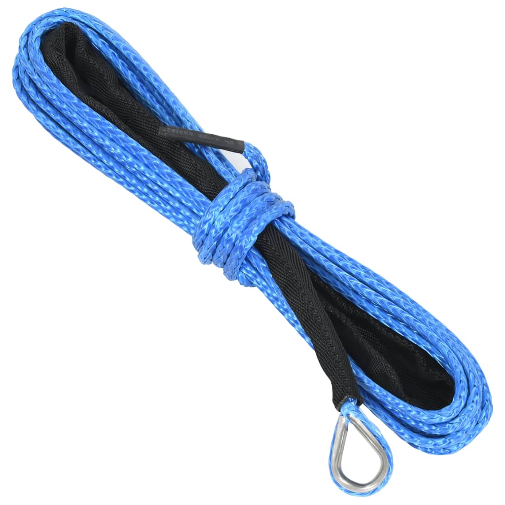 Vidaxl lierkabel 5 mmx9 m modra