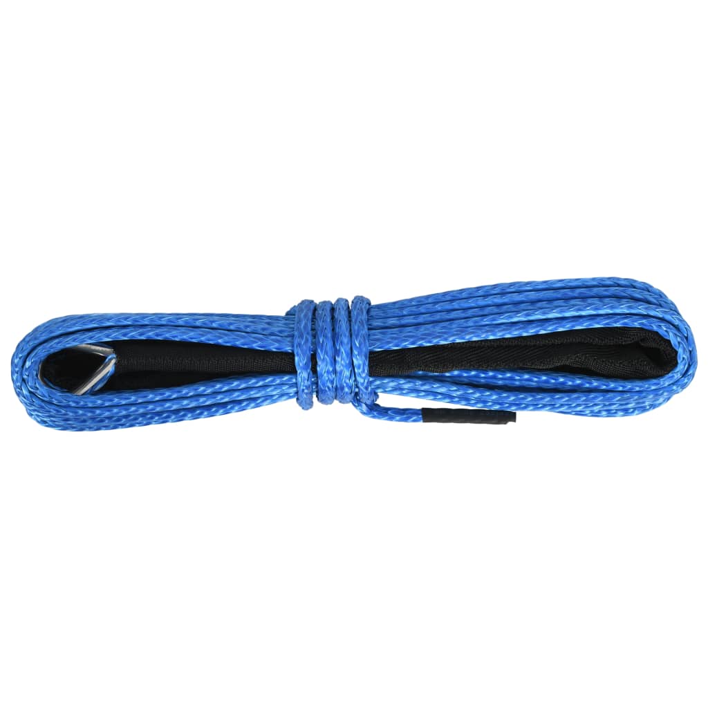 Vidaxl lierkabel 5 mmx9 m modra