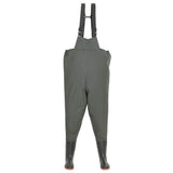 Vidaxl waadbroek s boty velikosti 44 zelená