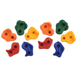 Vidaxl climbing stones 10 pcs pe multicolor