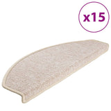 VIDAXL 15 ST -Pedalmatten 65x24x4 cm Taupe