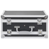 VidaXL Wapenkoffer Aluminum ABS Black