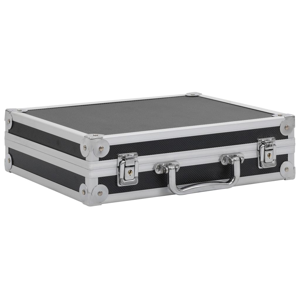 Vidaxl WapenkoFer Aluminium ABS Schwarz