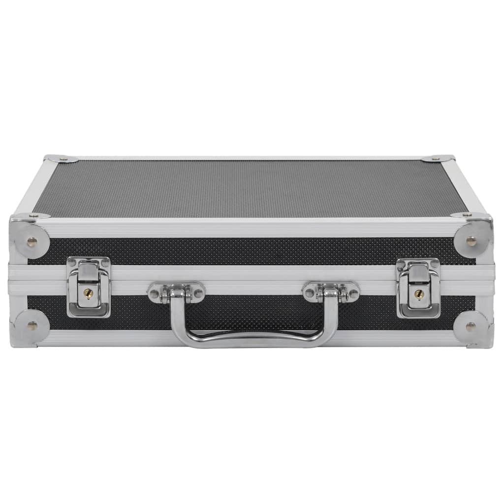 Vidaxl WapenkoFer Aluminium ABS Schwarz