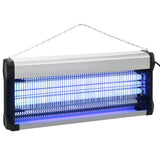 VidaXL Insectdoor killer 60 W aluminum ABS Black