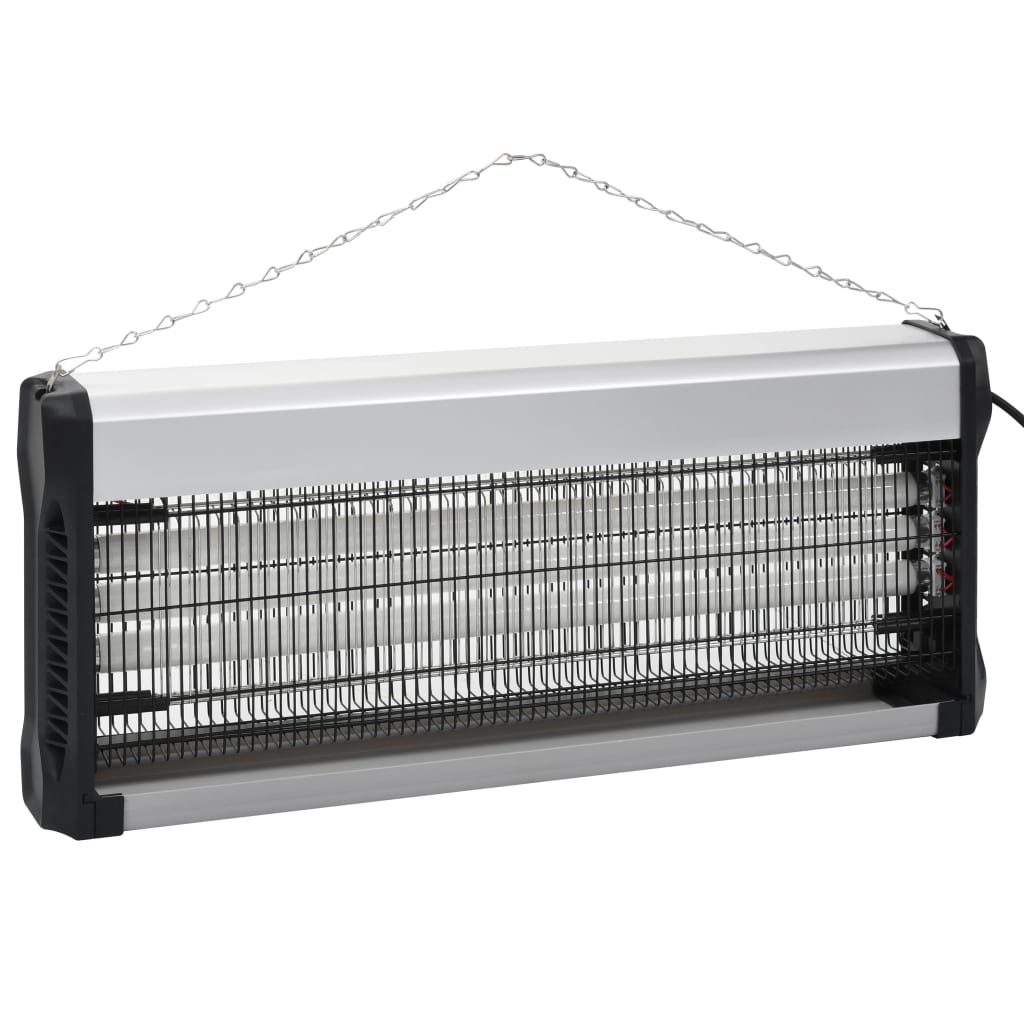 VidaXL Insectdoor killer 60 W aluminum ABS Black