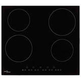 Vidaxl Ceramic hob with 4 cooking zones touch control 6000 W