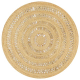 Vidaxl rug handmade 150 cm braided jute