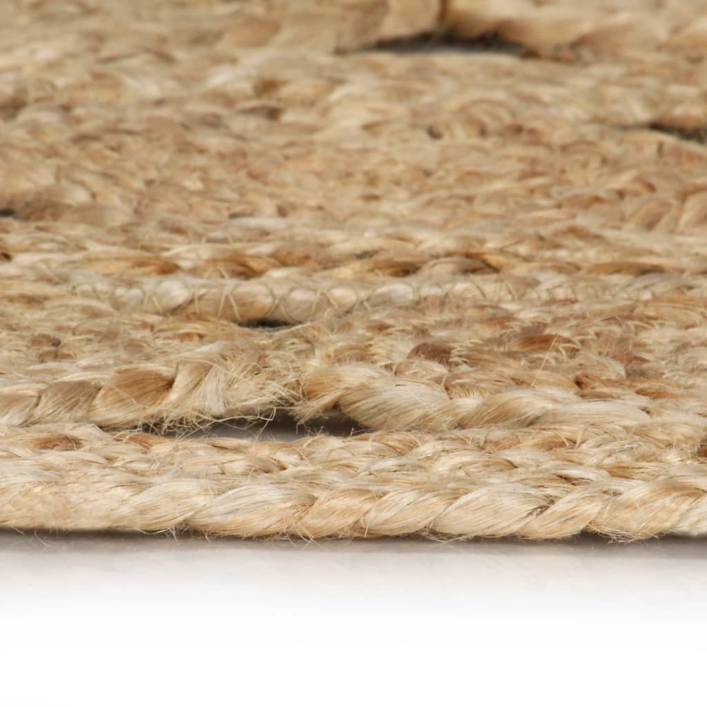 Vidaxl Rug ręcznie robiony 150 cm splatany juta