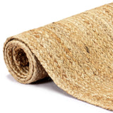 Vidaxl preproga ročno izdelana 80x160 cm jute naravno