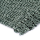 Vidaxl plaid 160x210 cm Kotteng donkel gréng