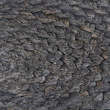 Vidaxl Placemats 4 sts around 38 cm jute dark gray