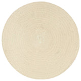 Vidaxl Placemats 6 sts Round 38 cm cotton of course
