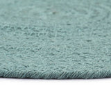 Vidaxl -Placemats 4 Sts rund 38 cm Baumwollschaltgrün