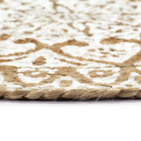 Vidaxl PLASCEMATS 6 STS round 38 cm bianco