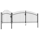 Vidaxl Port 1.75x4 M stål sort