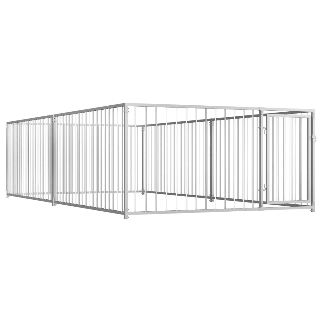 Vidaxl dog kennel for outside 200x400x100 cm