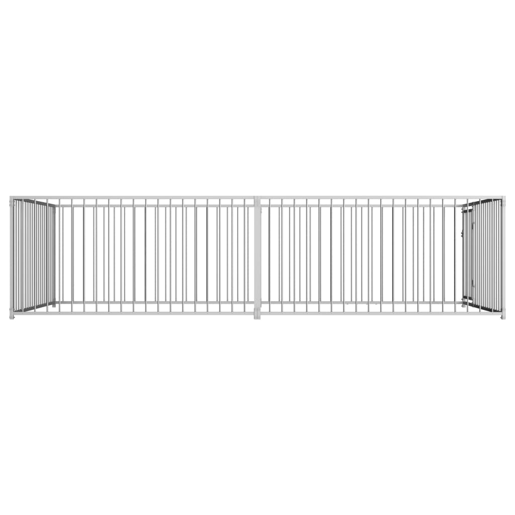 Vidaxl dog kennel for outside 200x400x100 cm