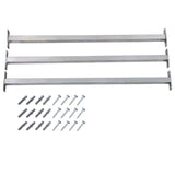 Vidaxl BarrièResangen regolabile 3 pezzi 710-1200 mm