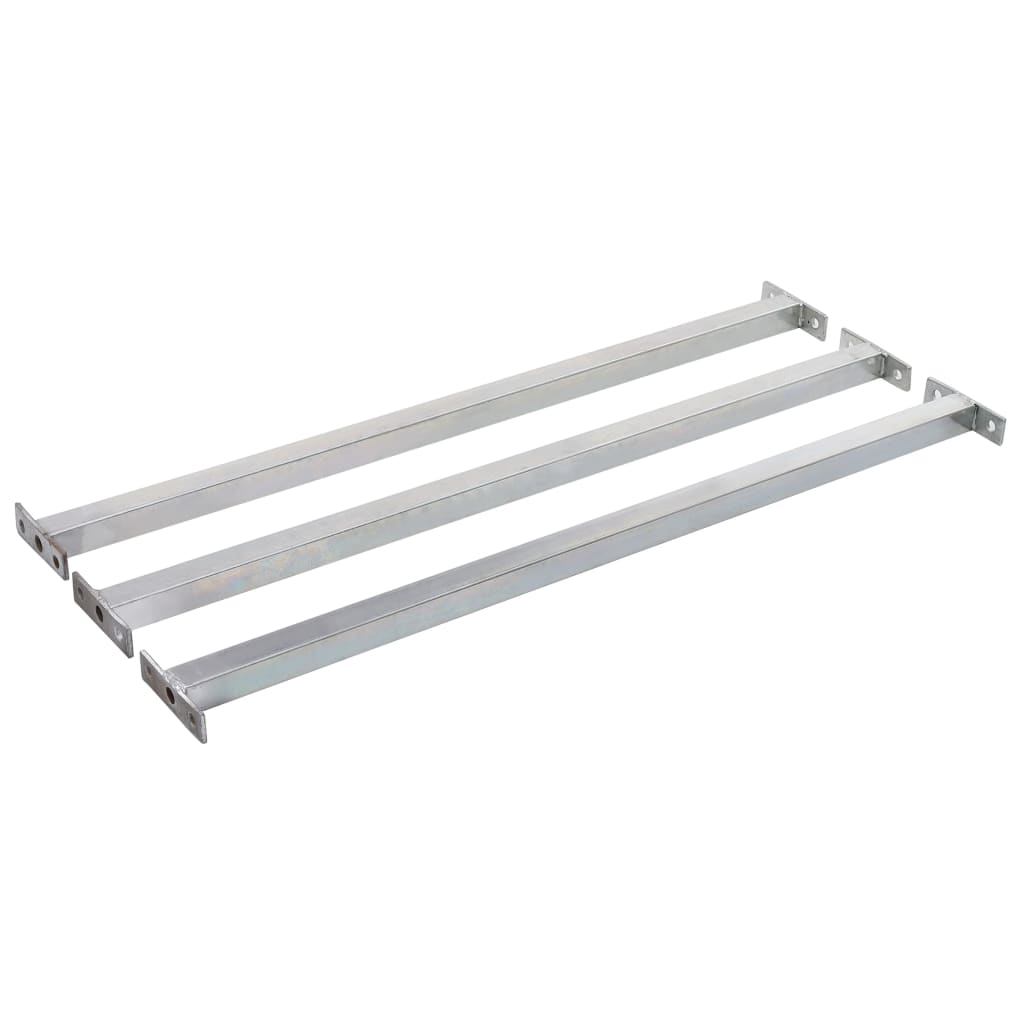 Vidaxl BarrièResangen regolabile 3 pezzi 710-1200 mm