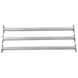 Vidaxl BarrièResangen regolabile 3 pezzi 710-1200 mm