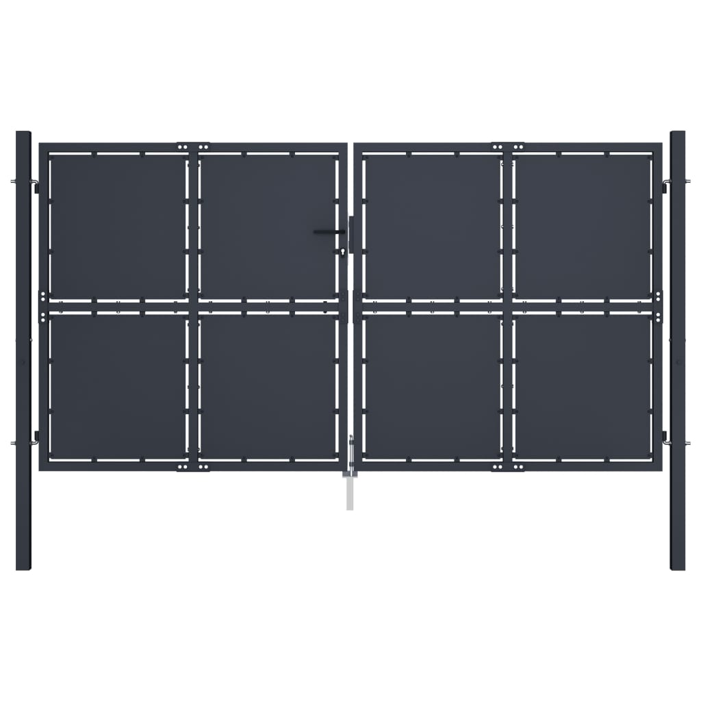 Vidaxl port 300x150 cm Stahle Anthracit