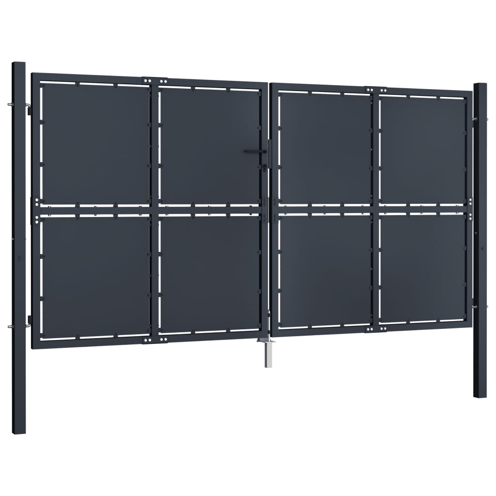Vidaxl port 300x150 cm Stahle Anthracit