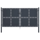 Vidaxl port 300x175 cm Stahl anthracit