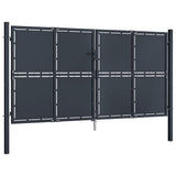 Vidaxl port 300x175 cm Stahl anthracit
