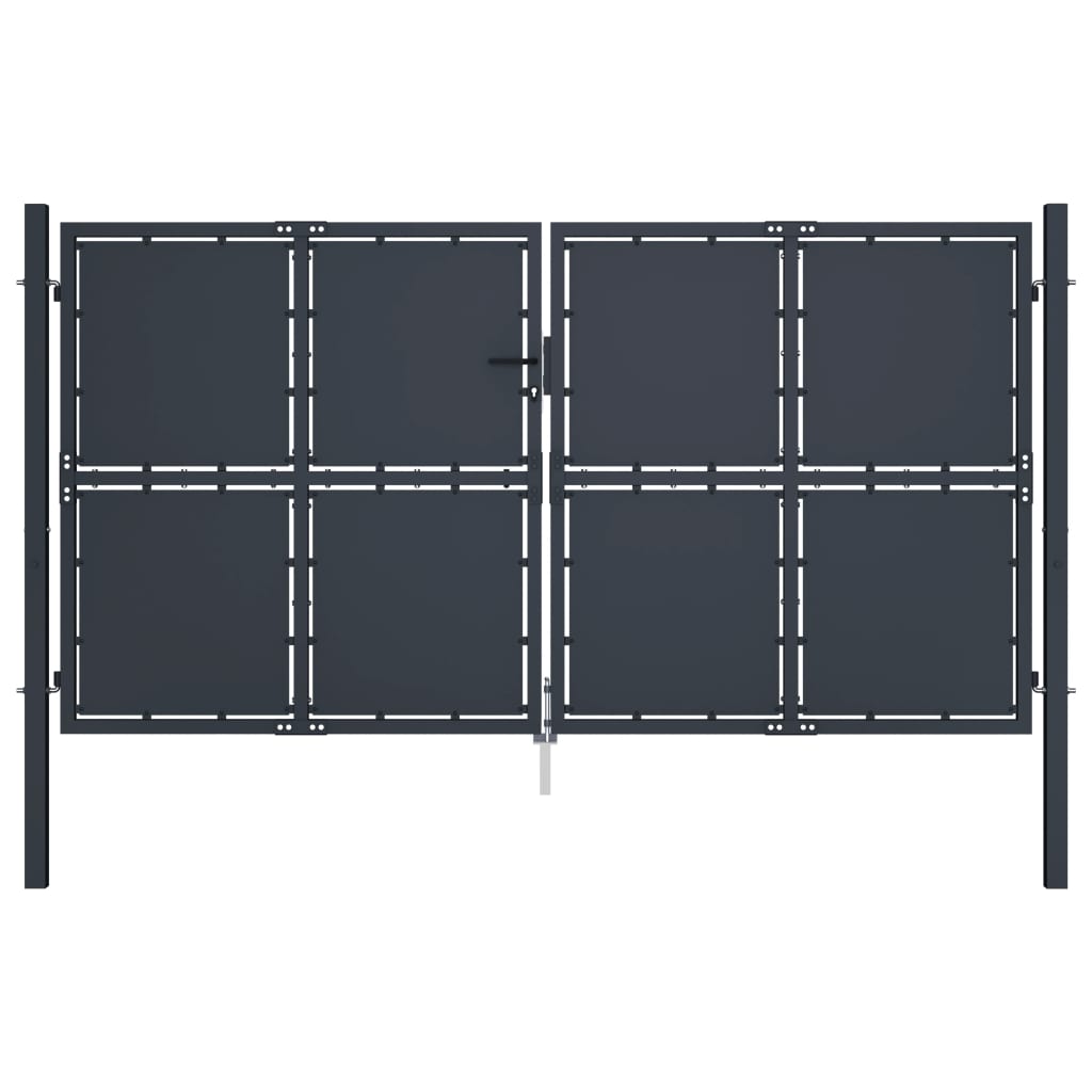 Port Vidaxl 300x200 cm stalowy antracyt