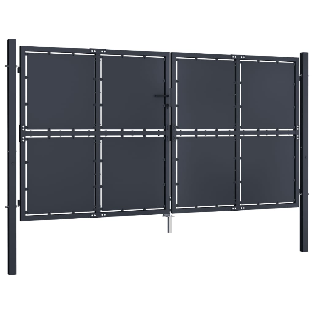 Port Vidaxl 300x200 cm stalowy antracyt