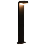 Vidaxl LED outdoor lamp 9 W oval black