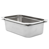 Vidaxl Gastronormbakken 2 stk GN 1 1 150 mm rustfritt stål