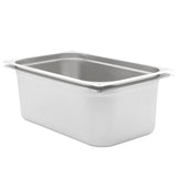 VidaXL Gastronormbakken 2 pc gn 1 1 200 mm stainless steel