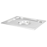 Vidaxl Lids 2 PCS pro GN 1 2 stupnice nerezová ocel