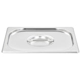 Vidaxl Lids 2 PCS pro GN 1 2 stupnice nerezová ocel