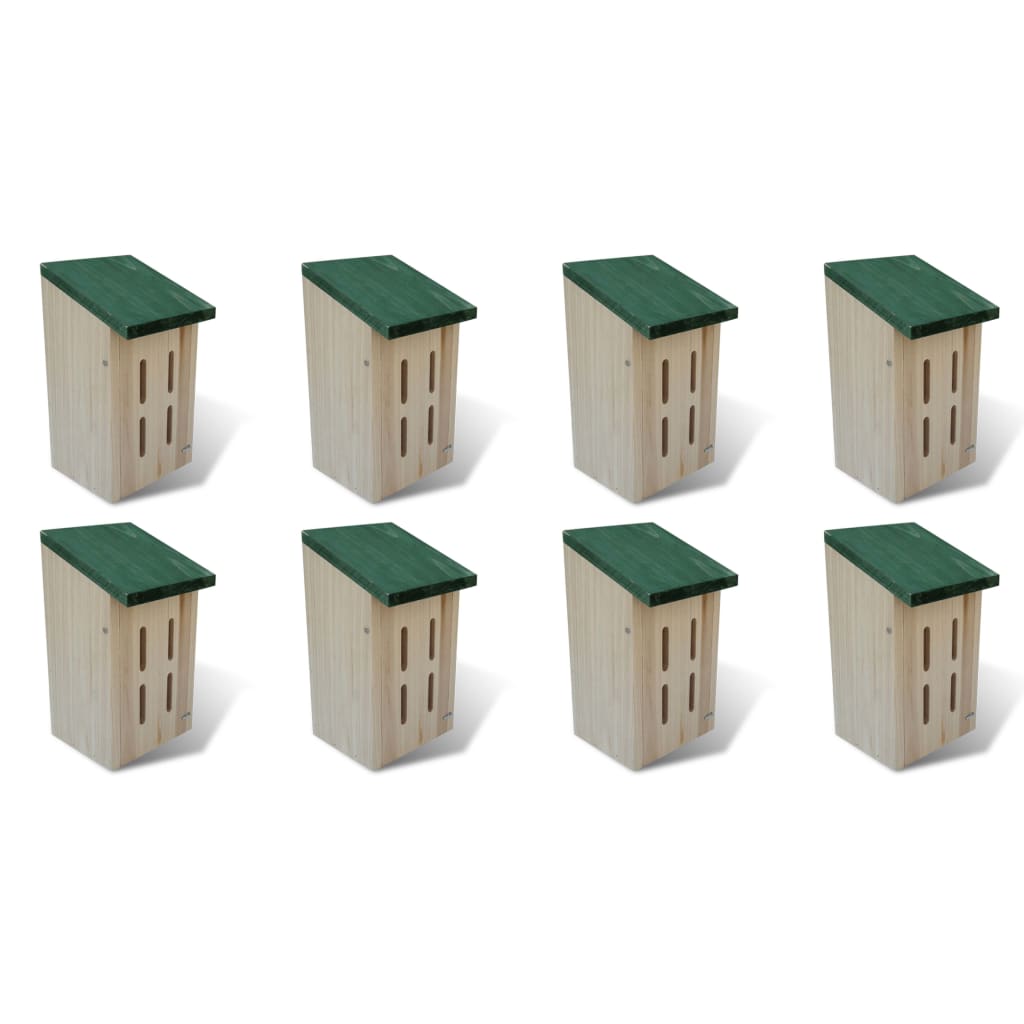 Vidaxl Butterfly Armates 8 St 14x15x22 cm legno